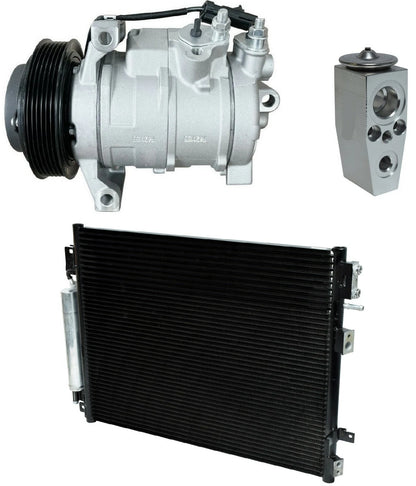 A/C Compressor Kit with Condenser for Dodge Challenger 6.4L (2011–2011)