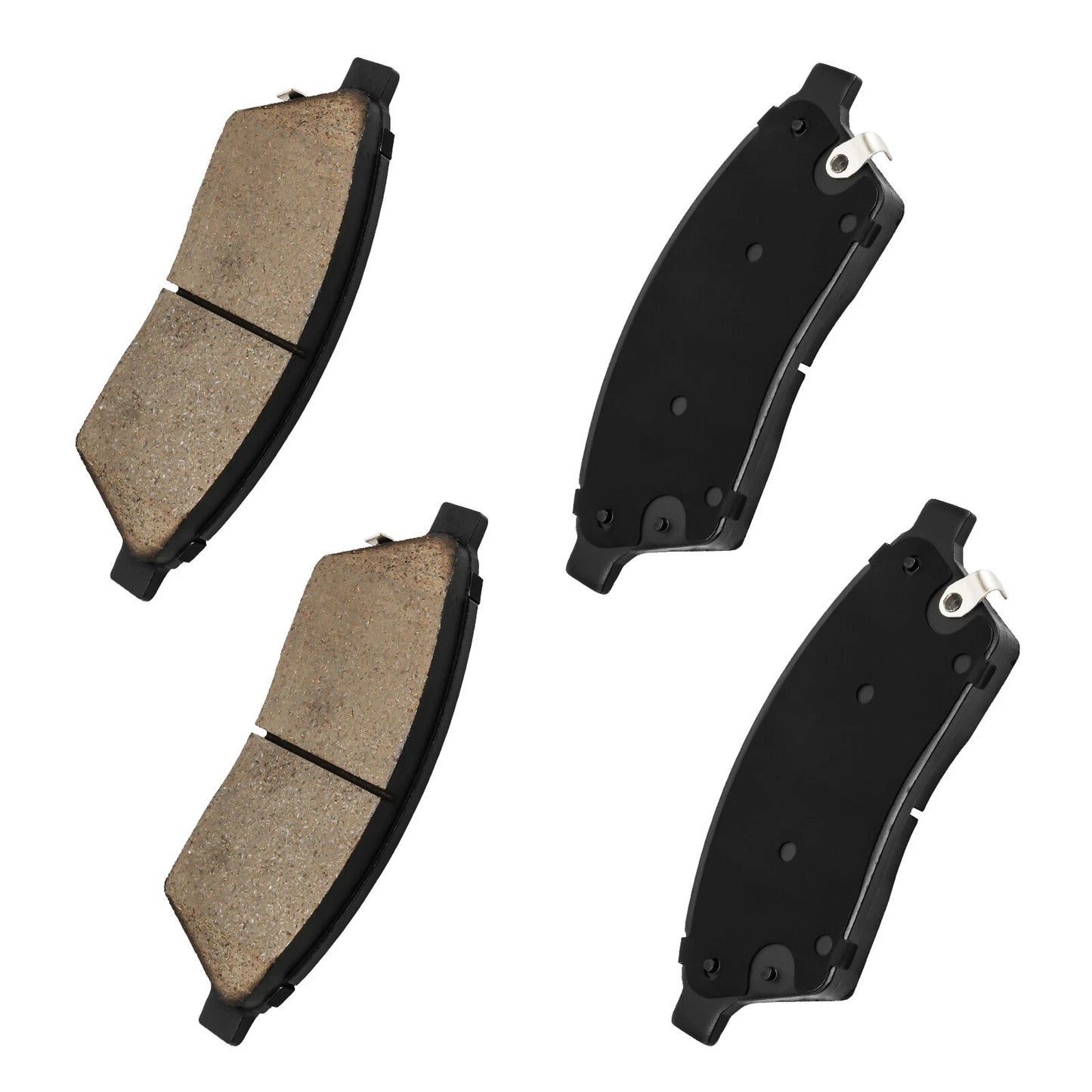 Front Performance Ceramic Brake Pad Kit for Saab 9-4X and Cadillac SRX (2011–2011)