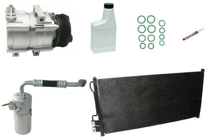 AC Compressor Kit with Condenser for Toyota Corolla (2003–2017)