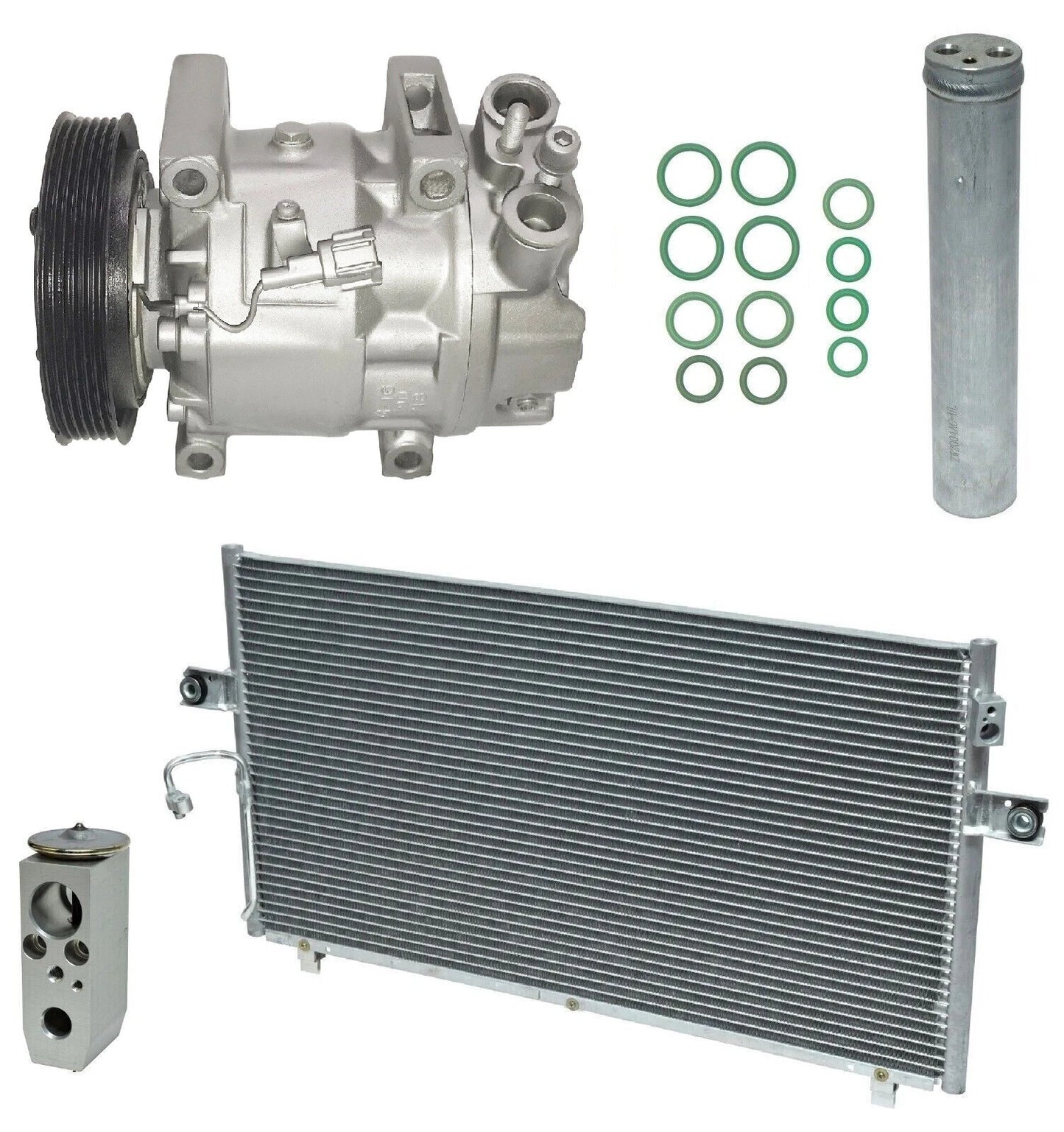 AC Compressor Kit With Condenser for Nissan Maxima 3.0L (2001–2003)