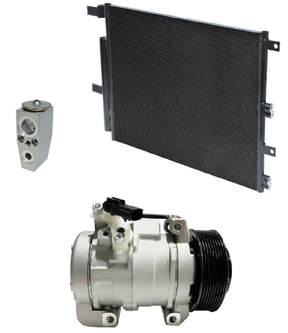 AC Compressor Kit With Condenser for Ram 2500 6.7L (2018–2018)