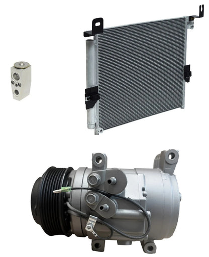AC Compressor Kit With Condenser for Toyota Tacoma 2.7L (2005–2015)