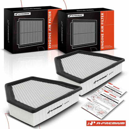 2X Engine Air Filter for Chevy Captiva Sport (2012–2015) Saturn Vue (2008–2010)