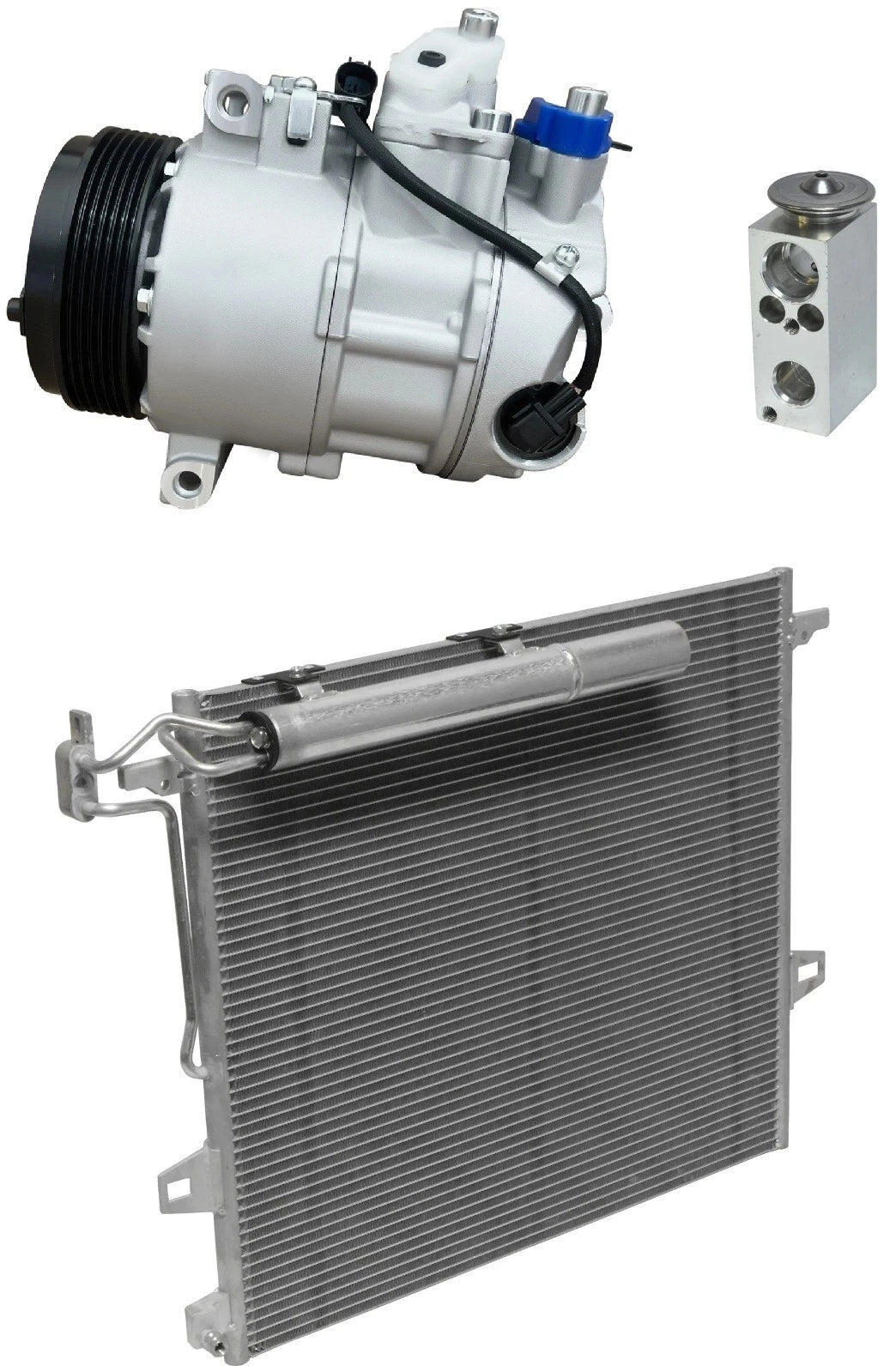 AC Compressor Kit With Condenser for Mercedes ML63 AMG (2012–2012)