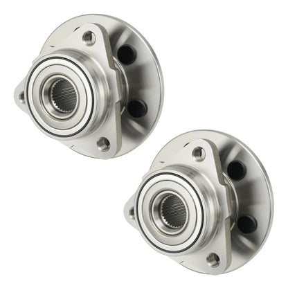 Front Wheel Hub Bearings for Dodge Dakota 1997–2004 Durango 2000–2003 (4WD)