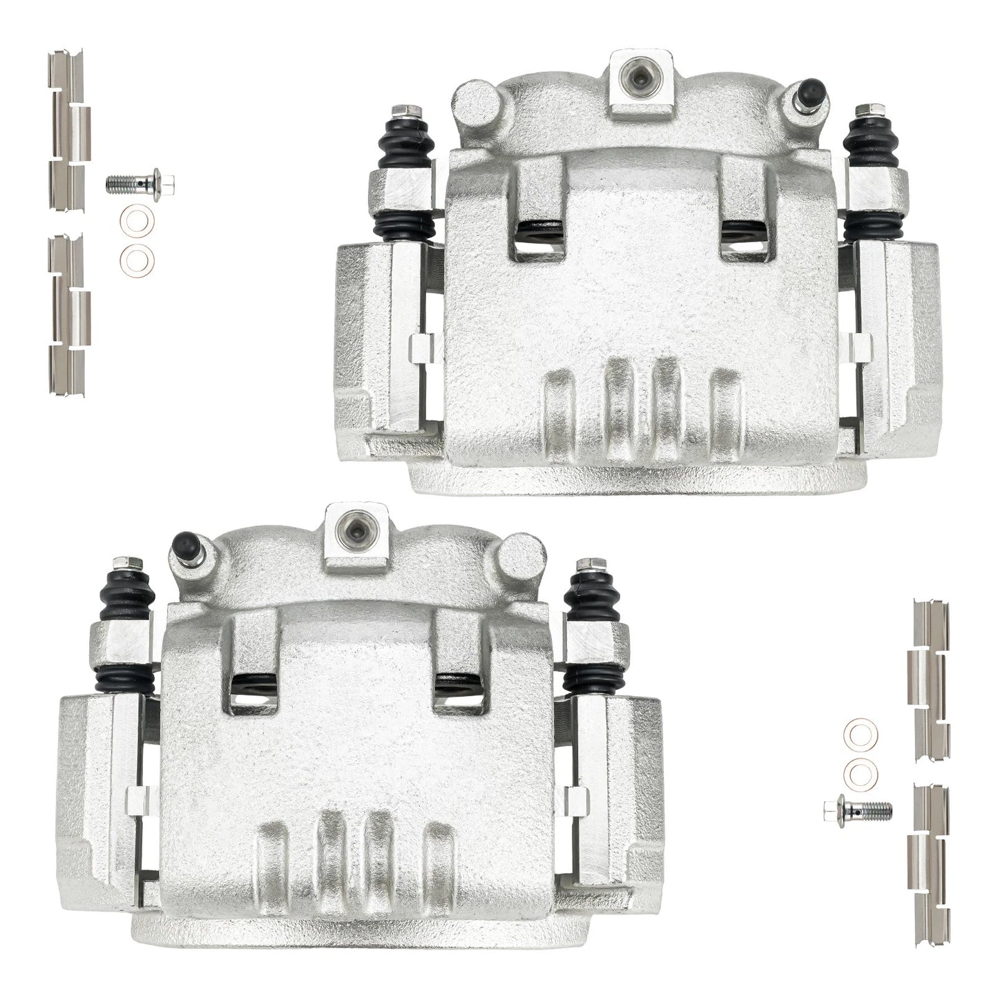 2x Rear Brake Caliper with Bracket for Dodge Ram 1500 2500 3500 (2003–2008)