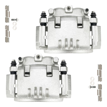 2x Rear Brake Caliper with Bracket for Dodge Ram 1500 2500 3500 (2003–2008)