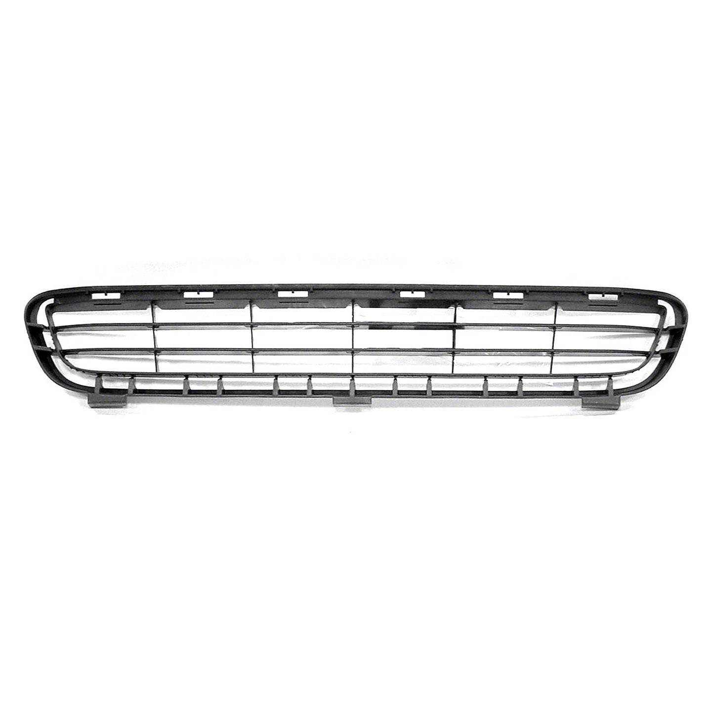 Replacement Black Matte Polypropylene Front Bumper Cover Grille