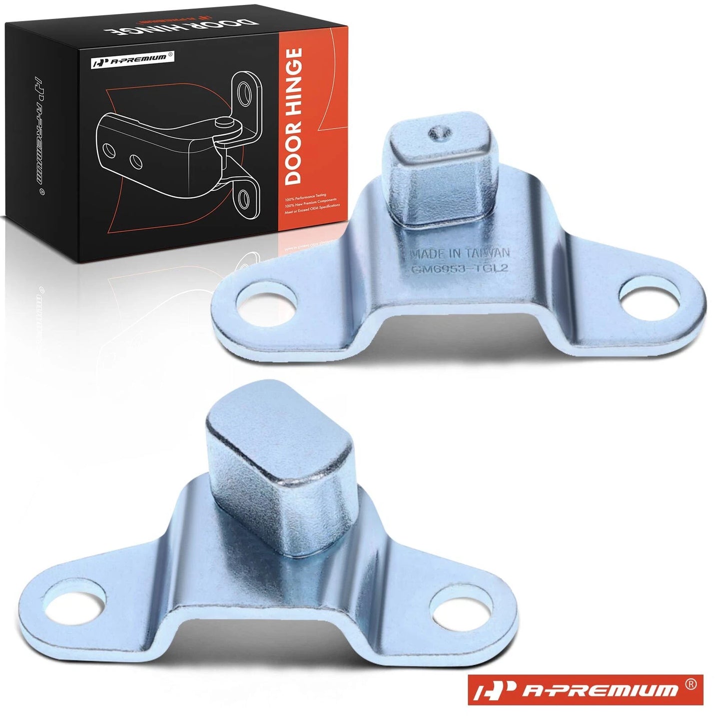 2Pcs Tailgate Hinge for Chevy Silverado 1500 (2007–2013)