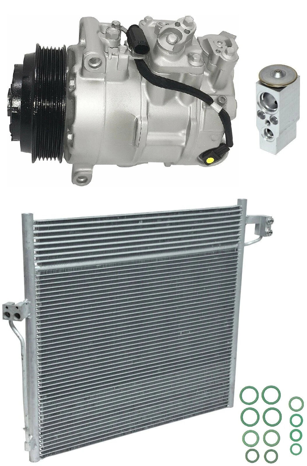 AC Compressor Kit With Condenser for Mercedes ML63 AMG (2013–2015)