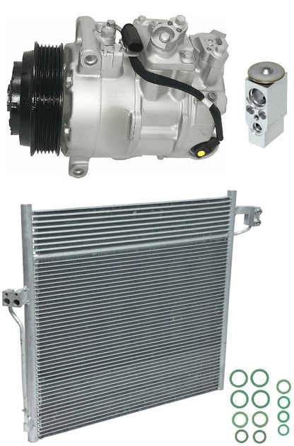 AC Compressor Kit With Condenser for Mercedes ML63 AMG (2013–2015)