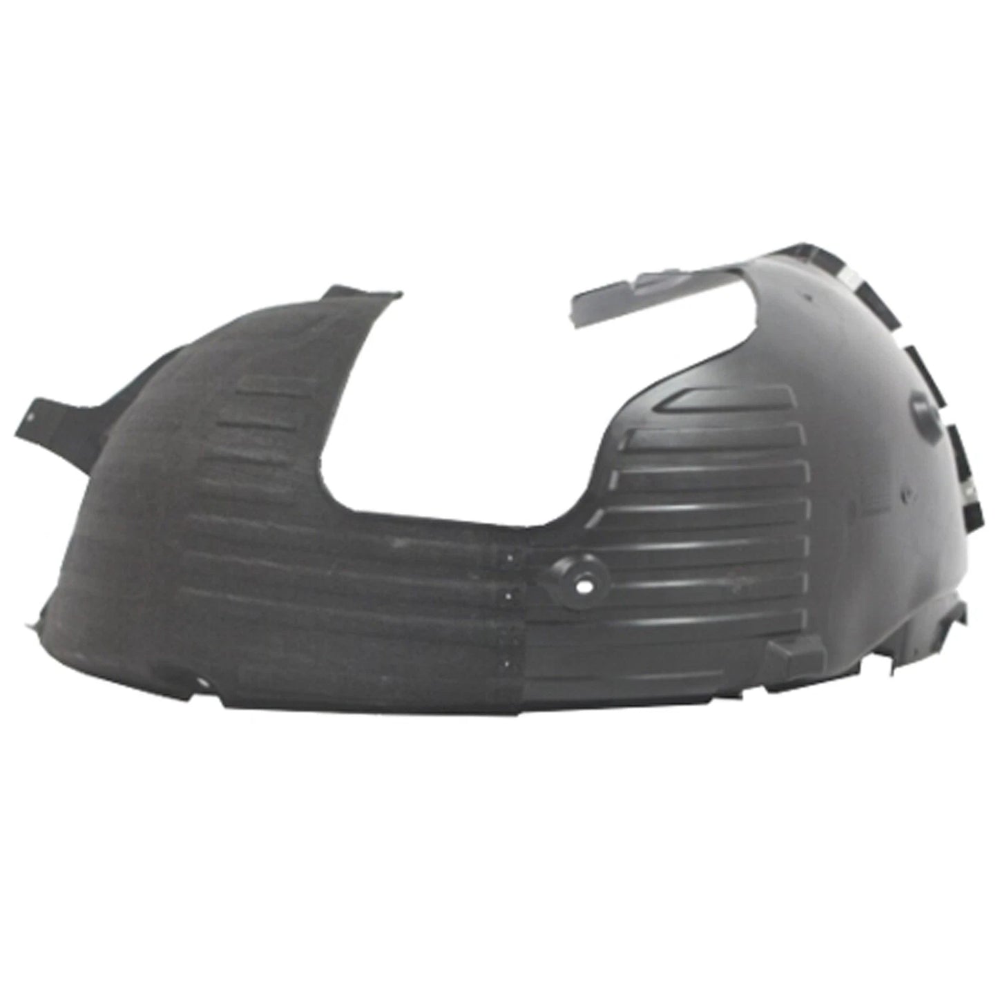 Replacement Polypropylene/PET Front Passenger Side Fender Liner w/Chrome