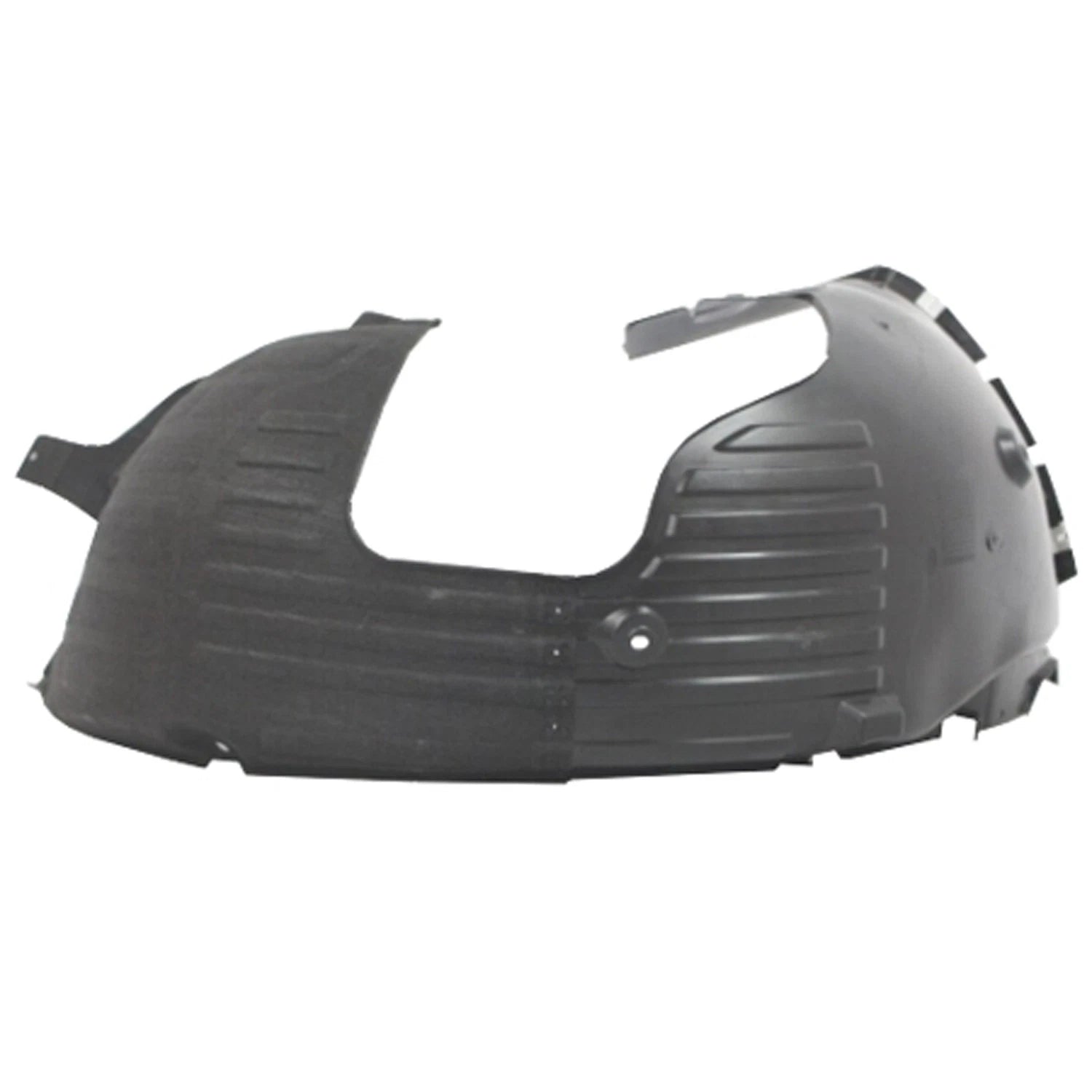 Replacement Polypropylene/PET Front Passenger Side Fender Liner w/Chrome