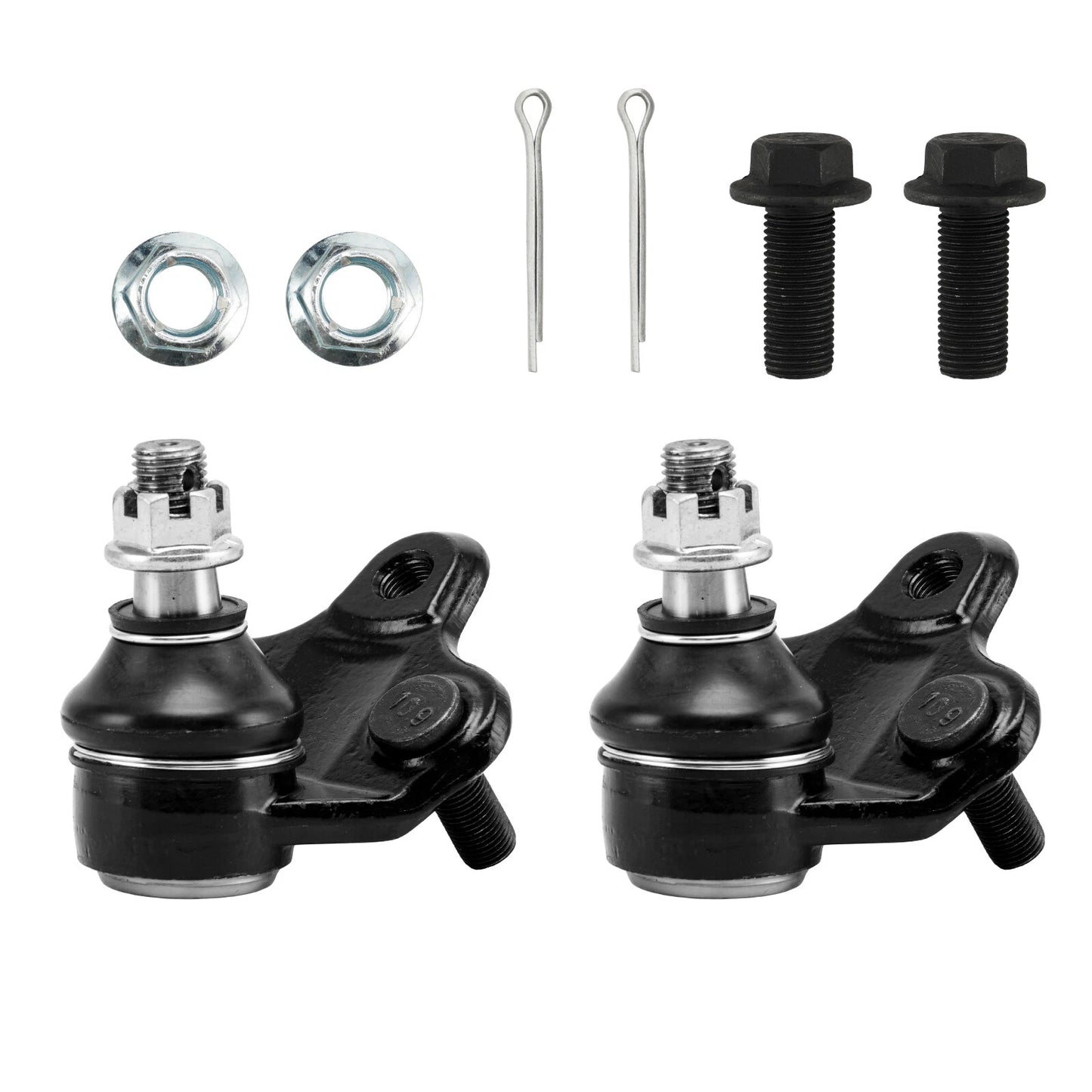 Front Lower Control Arms Ball Joints Sway Bar for Toyota Corolla (2003–2008)