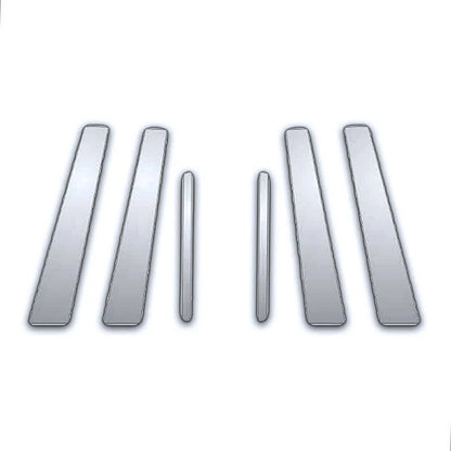 6Pc Chrome Pillar Post Covers Replacement for Lexus RX 300 (1997–2003)