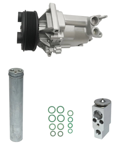 AC Compressor Kit Replacement for Nissan Versa 1.8L 6 Speed Manual (2007–2007)