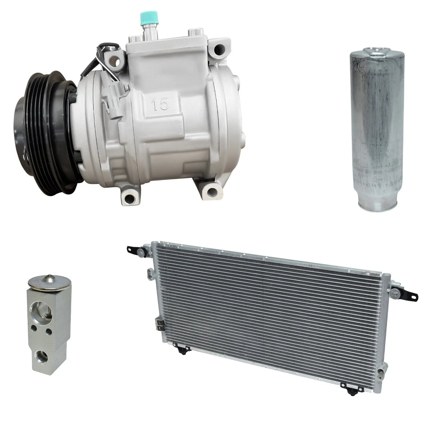 AC Compressor Kit w Condenser for Toyota Tundra 3.4L (2003–2006)