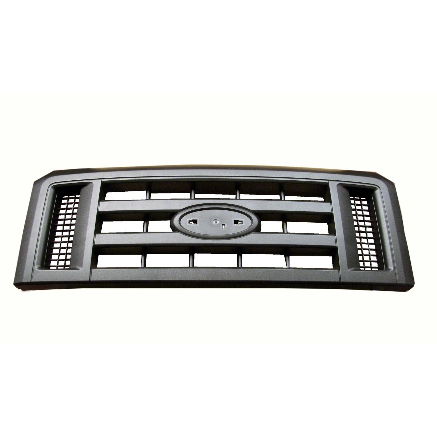 Replacement Black Matte/Ready to Paint/Textured ABS Plastic Front Grille