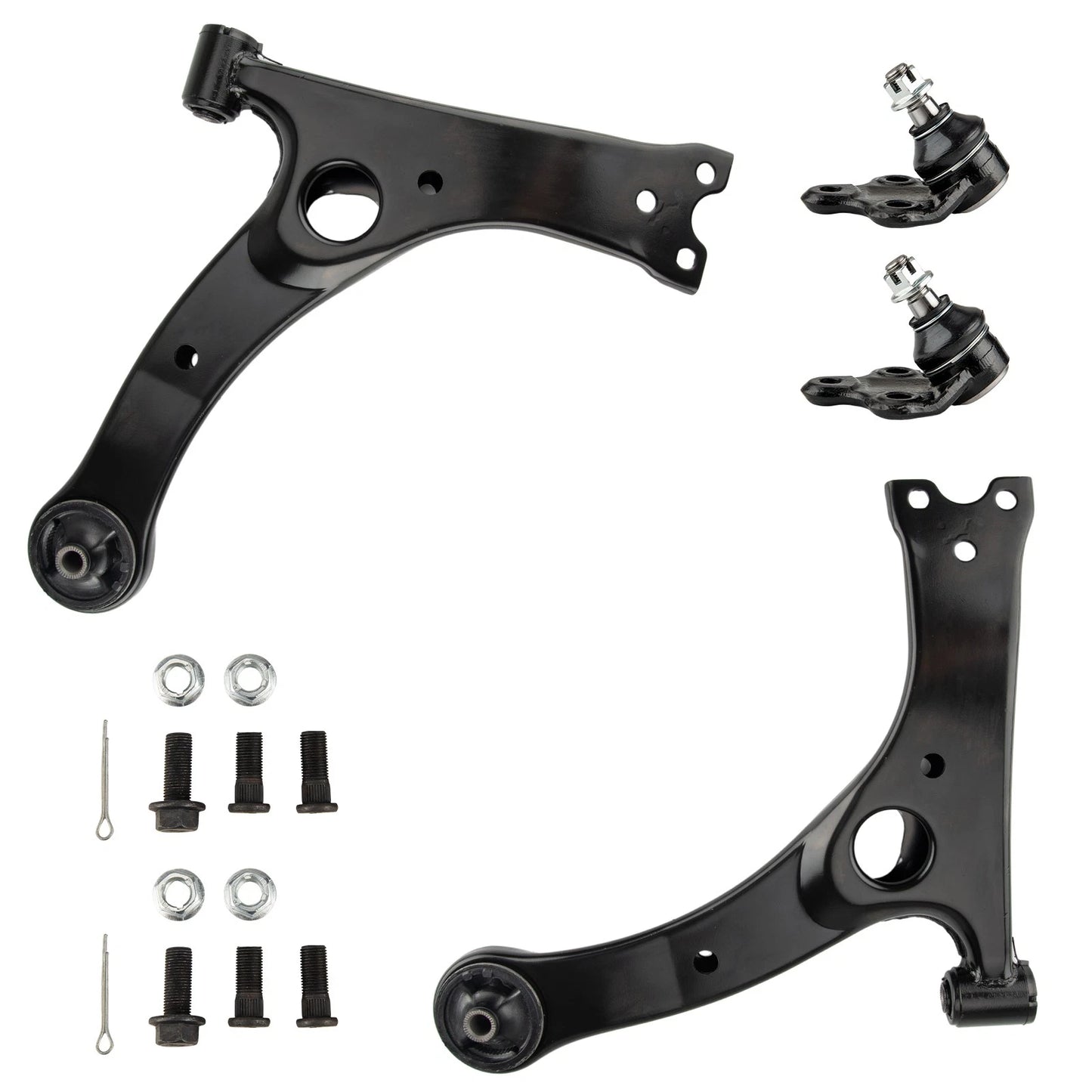 Front Lower Control Arms Ball Joints for 2003–2008 Toyota Corolla (Set of 4)