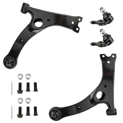 Front Lower Control Arms Ball Joints for 2003–2008 Toyota Corolla (Set of 4)