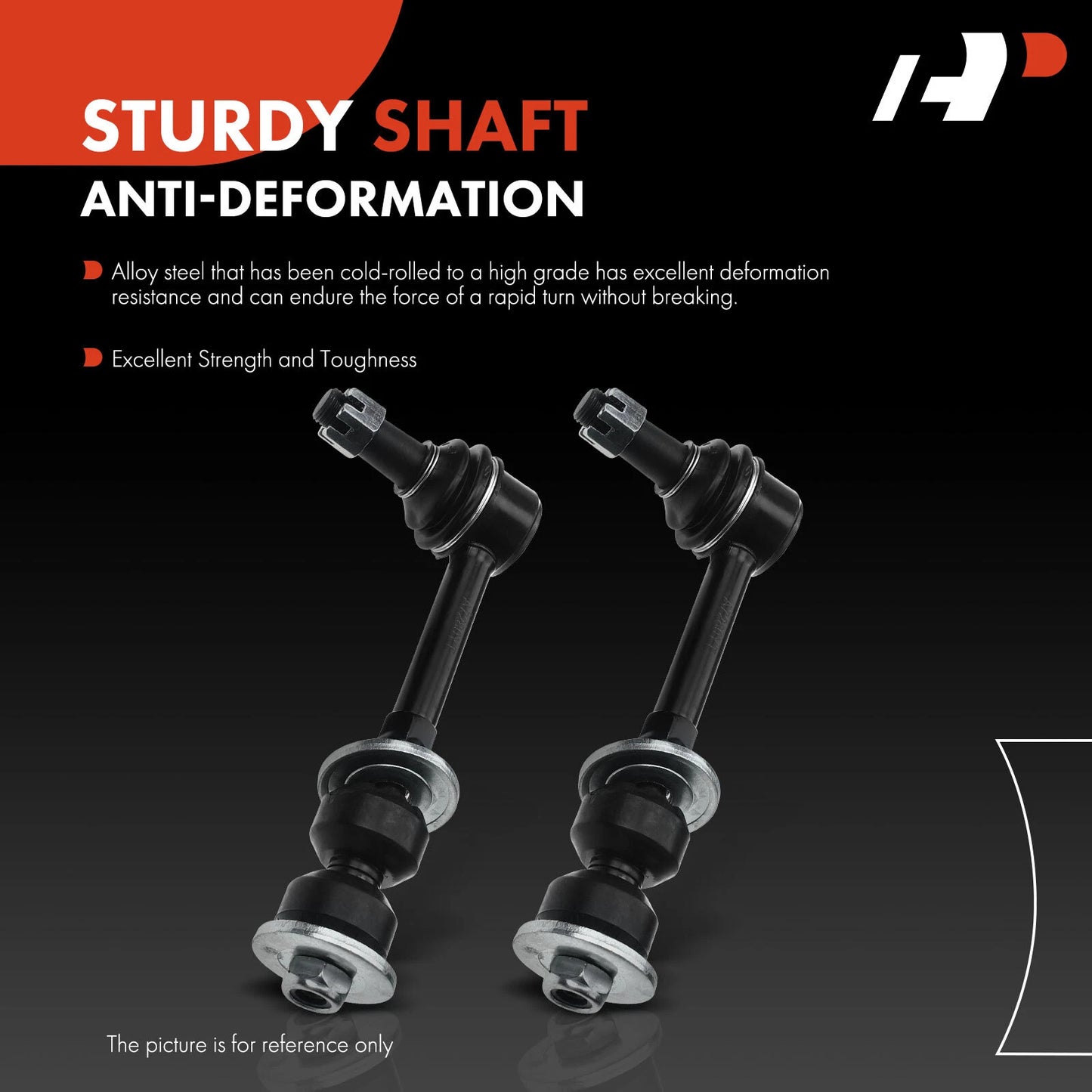 2X Front Stabilizer Bar Link for Dodge Ram 1500 2500 3500 (1995–1999)