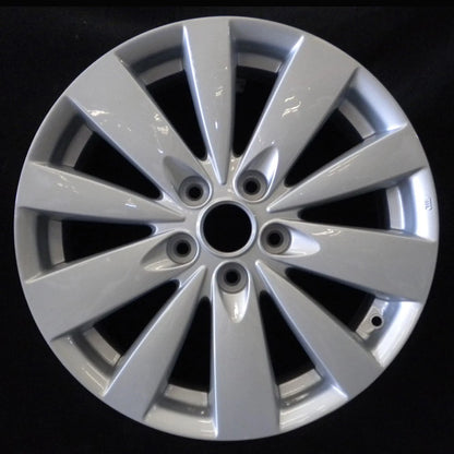 17x6.5 Factory Wheel Bright Fine Silver Replacement for Hyundai Sonata (2009–2010)