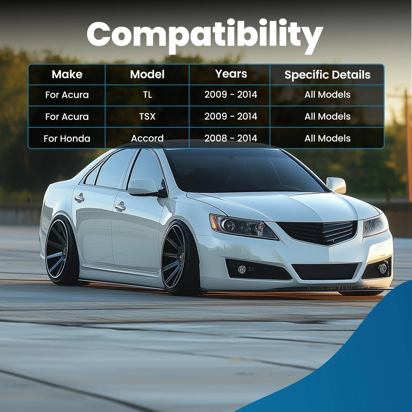 Front Left Upper Control Arm Assembly for Acura TL TSX (2009–2014)