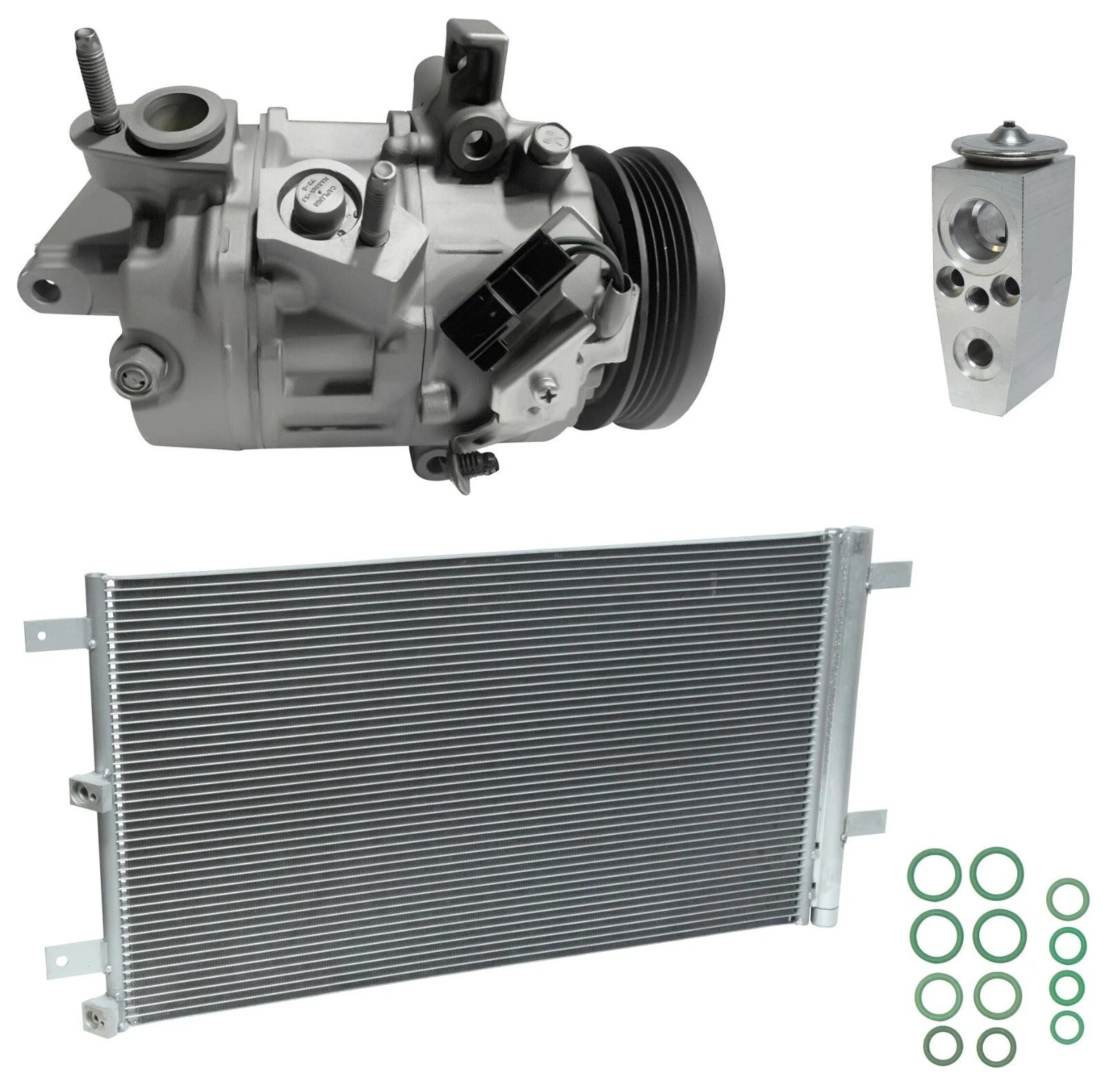 AC Compressor Kit With Condenser for Lincoln Navigator 3.5L (2019–2020)