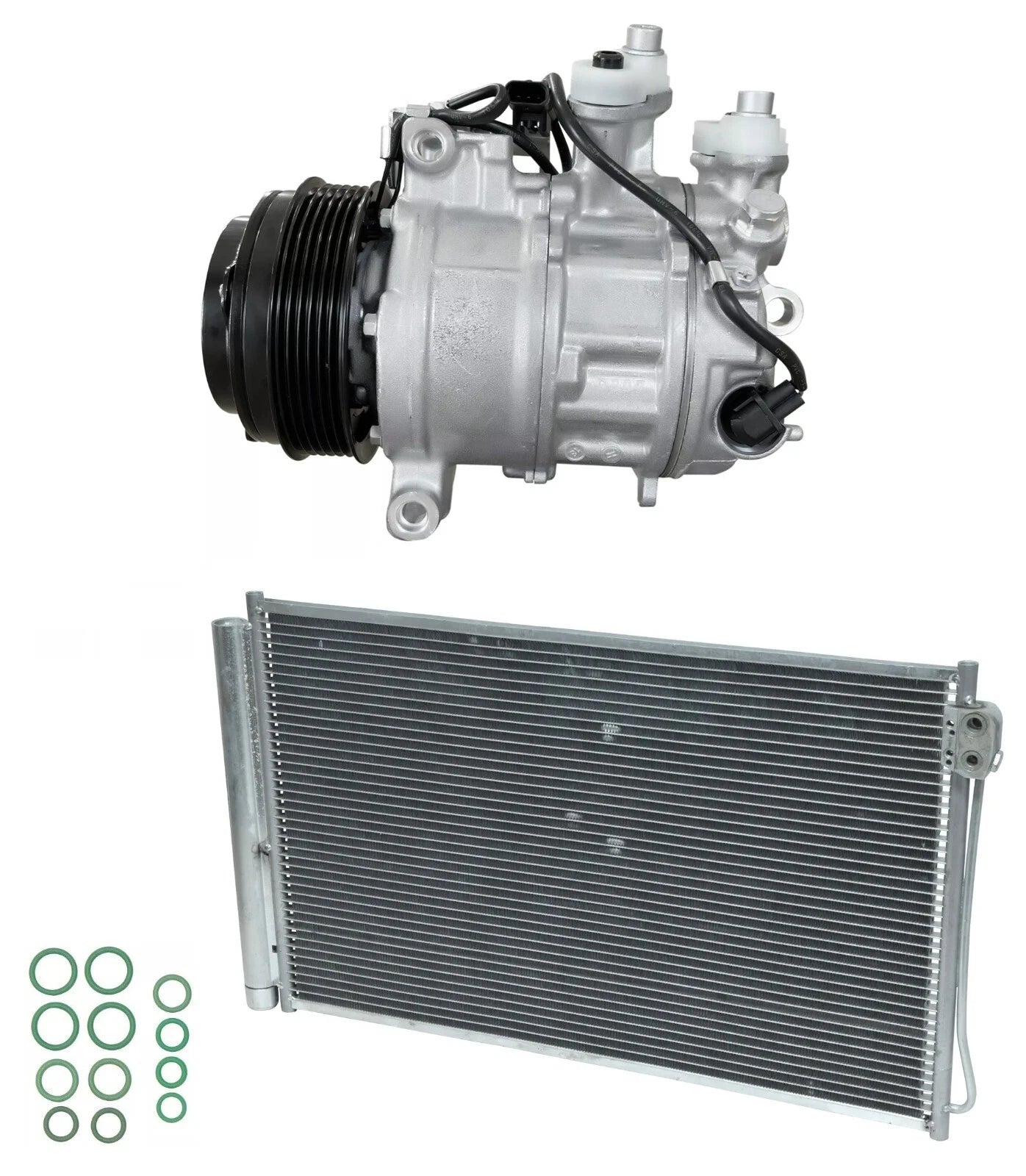 AC Compressor Kit With Condenser for Mercedes Metris 2.0L (2018–2018)