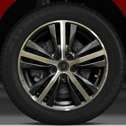 18x7.5 Factory Wheel (Dark Sparkle Charcoal Machined) for 2016-18 Infiniti QX60