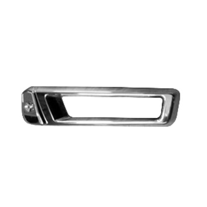 Replacement Chrome Driver Side Fog Light Trim Ring (See compatibility Chart)