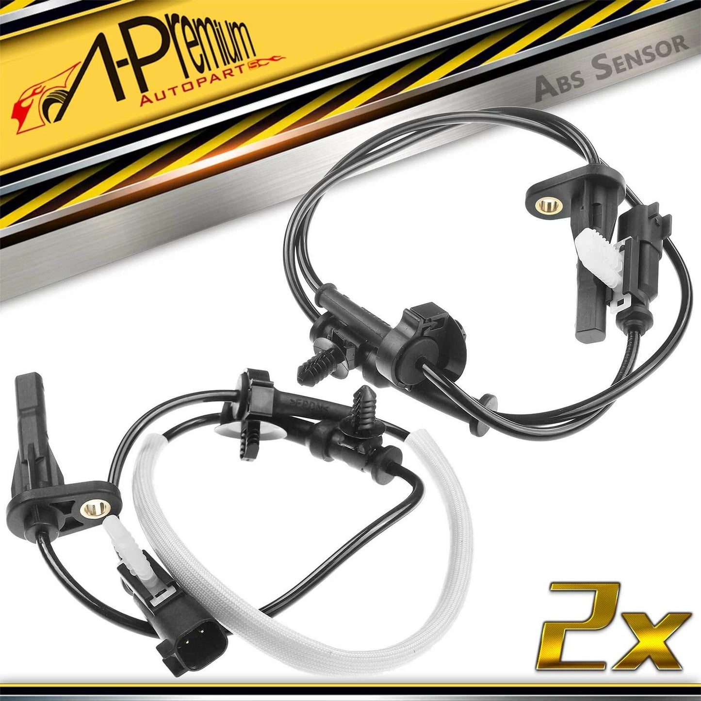 2X Rear ABS Wheel Speed Sensors for Chevy Colorado GMC Canyon (2015–2022)