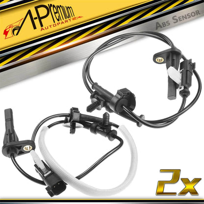 2X Rear ABS Wheel Speed Sensors for Chevy Colorado GMC Canyon (2015–2022)