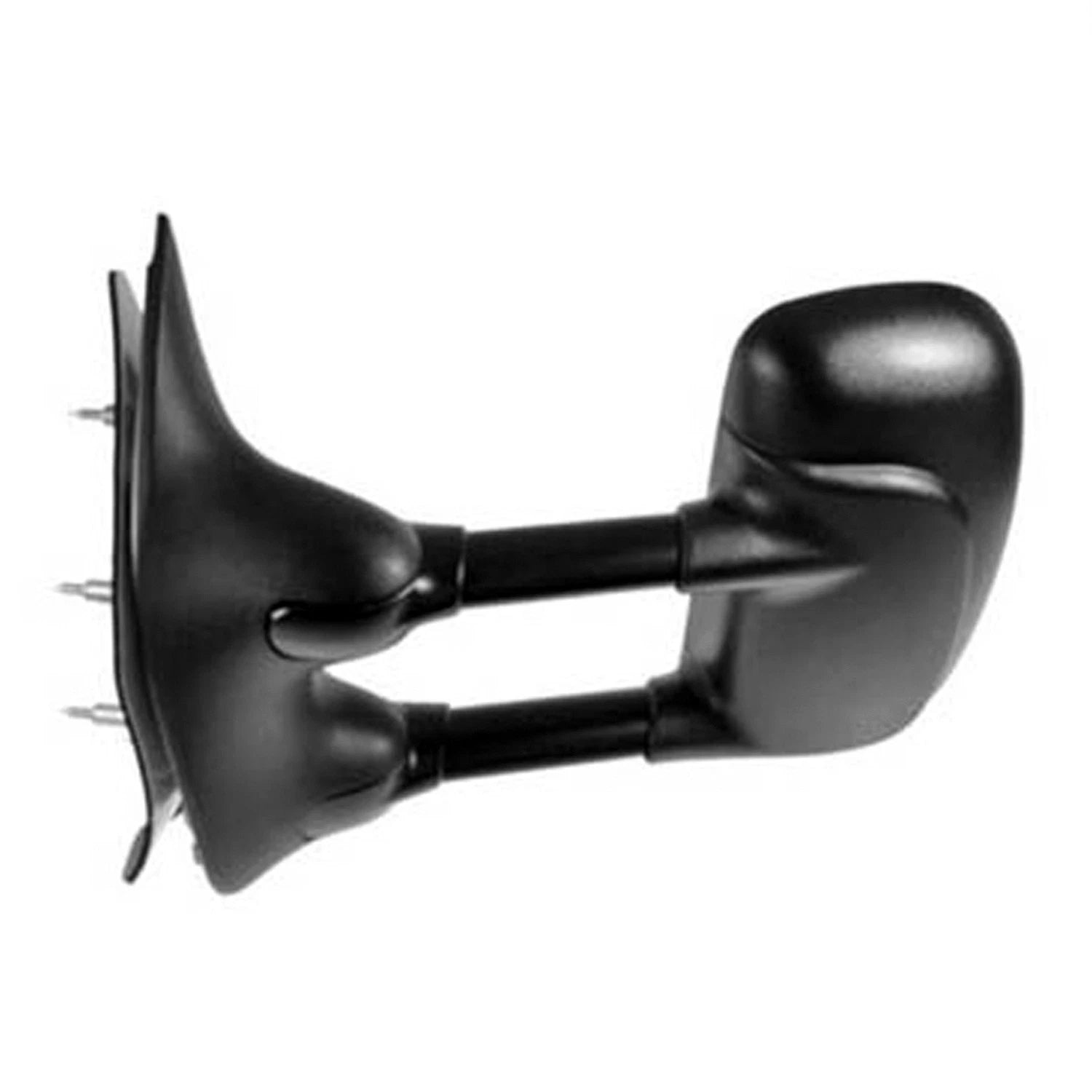 Replacement Black Textured Driver Side Manual Door Mirror (See Compatible Chart)