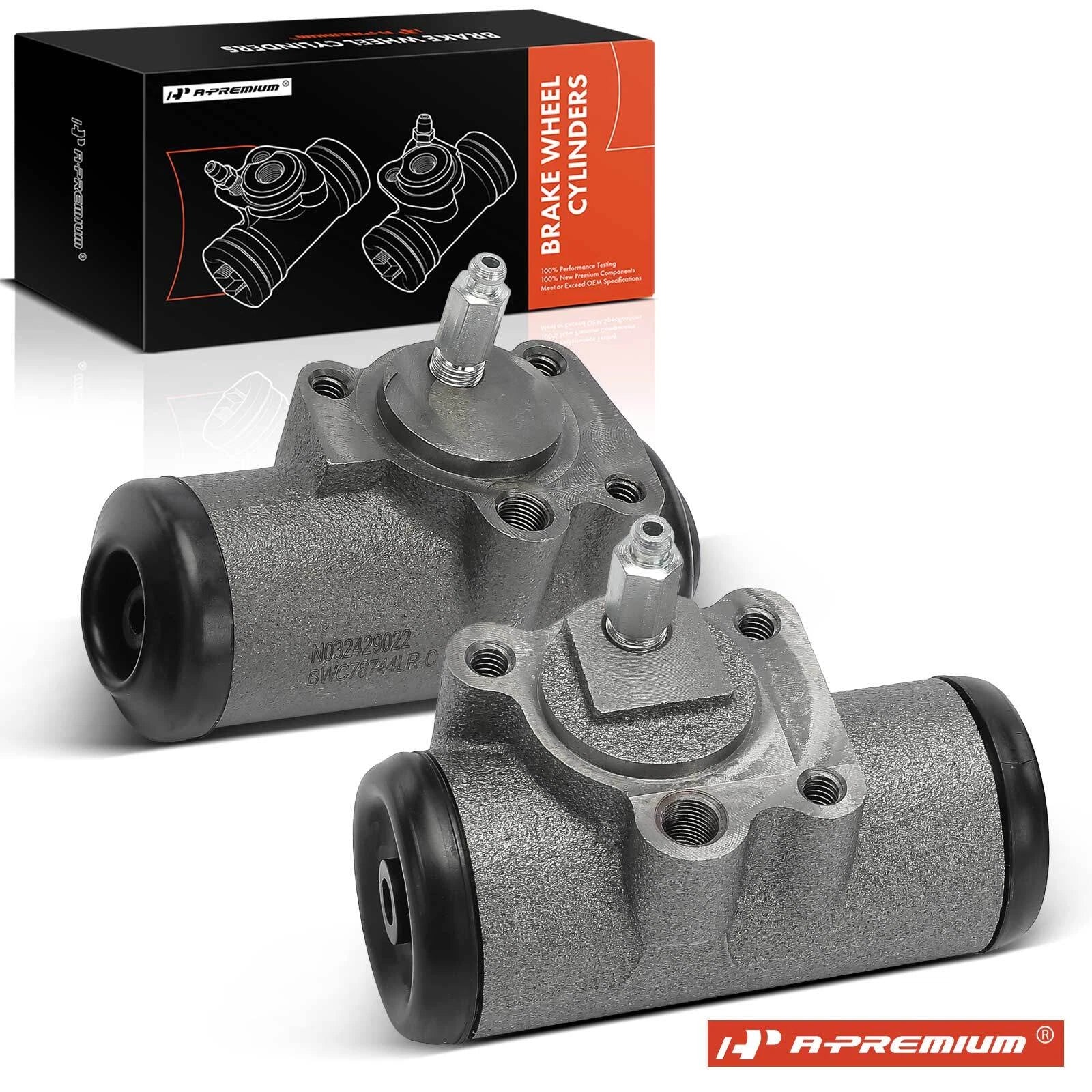 2X Rear Drum Brake Wheel Cylinder for Chevy C30 Pickup (1973–1987)