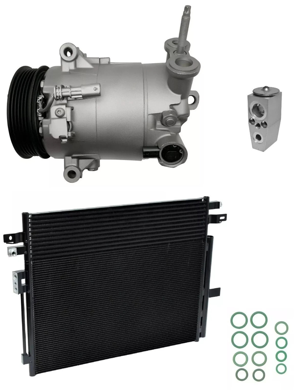 A/C Compressor Kit With Condenser for GMC Canyon 2.5L (2016–2016)