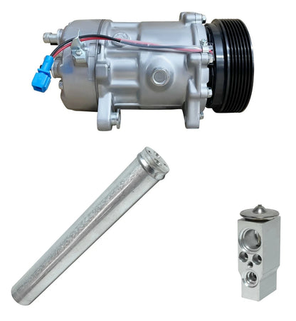 AC Compressor Kit Replacement for Volkswagen EuroVan 2.5L 2.8L (2002–2005)