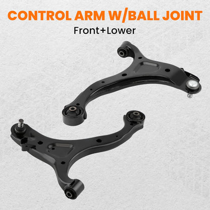 2PCS Front Lower Control Arm w/ Ball Joints for Hyundai Santa Fe 2007–2012