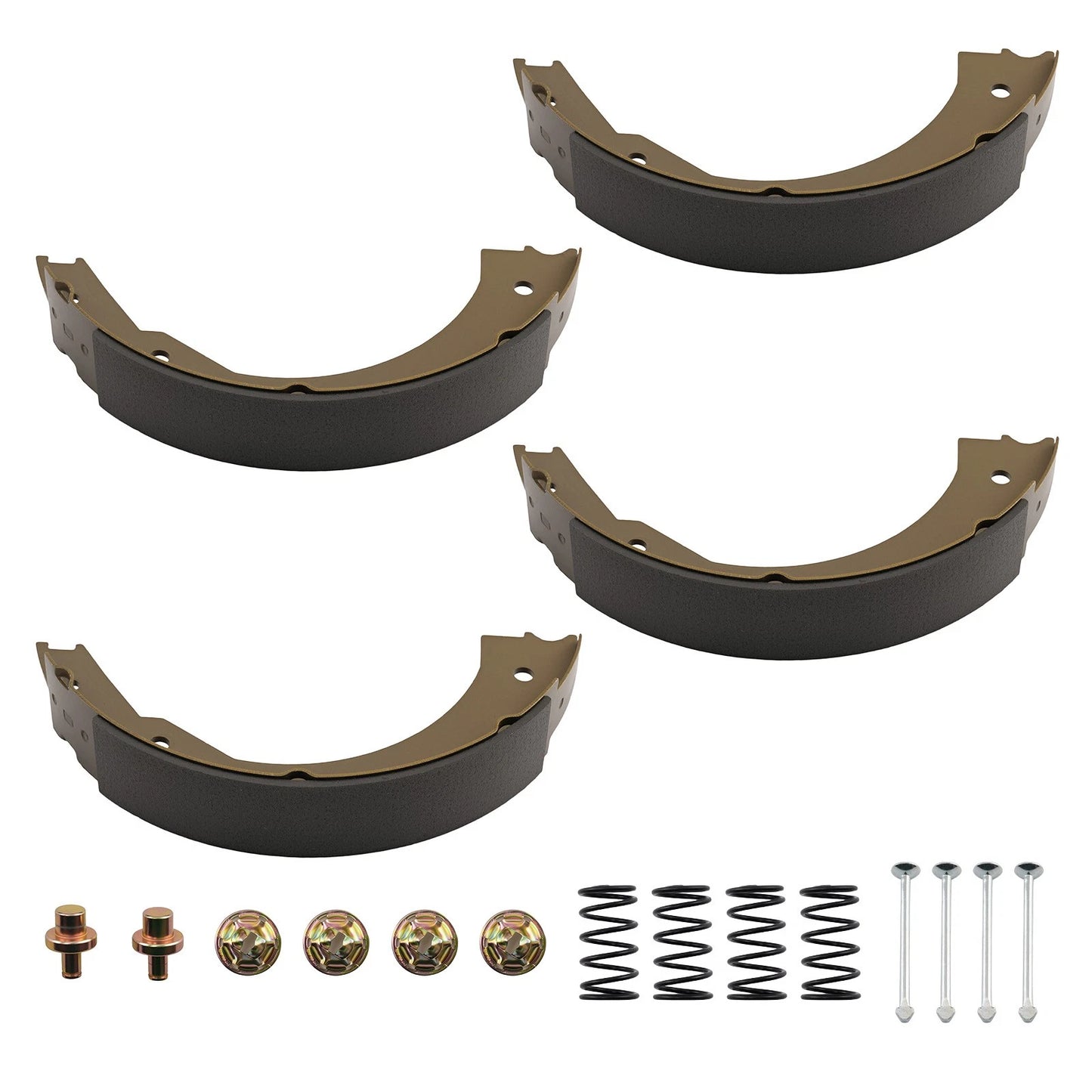 12" Electric Trailer Brake Shoes Replacement Kits for Dexter K71-127 (2000–2000)