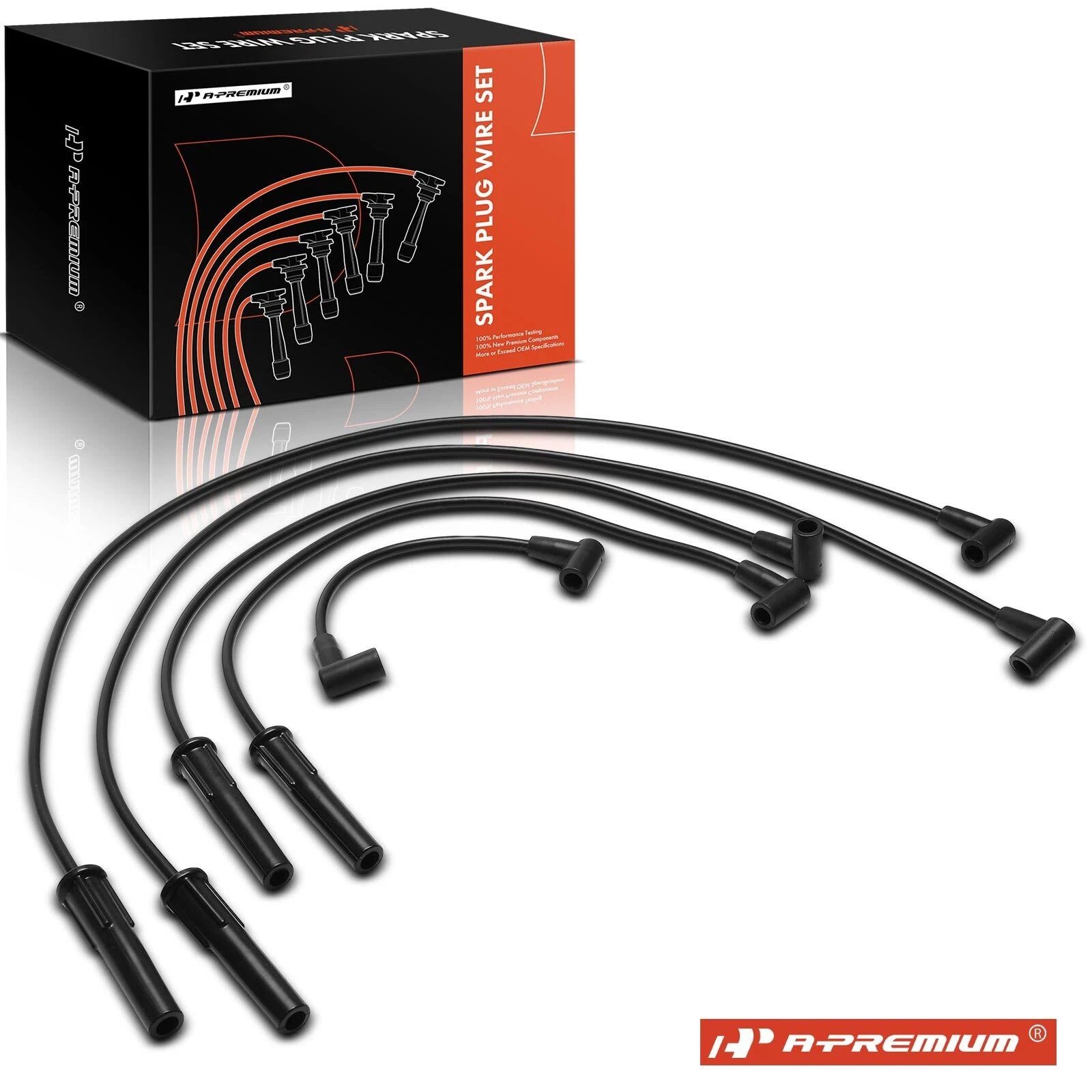 5X Spark Plug Wire Set for Chevrolet Astro S10 Blazer GMC S15 (1990–2005)