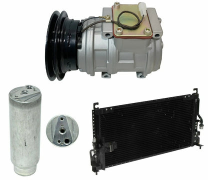 AC Compressor Kit With Condenser for Mitsubishi Eclipse 1.8L (1993–1994)