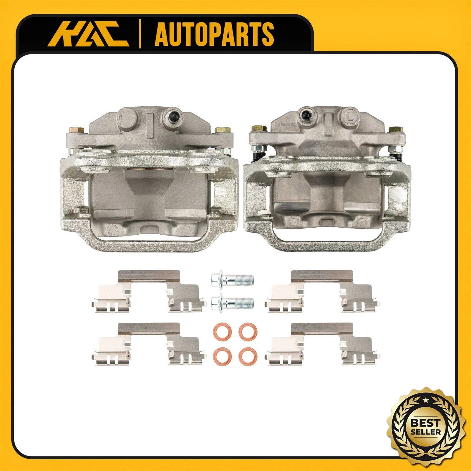 2-Piece Rear Disc Brake Caliper for Cadillac Escalade (2015–2020)