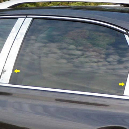 Luxury FX Chrome Pillar Post Trim Kit for Lexus RX400h (2010–2015)