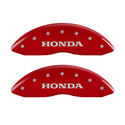 Brake Caliper Covers Red Front Pair for 2006–2011 Honda Ridgeline Special