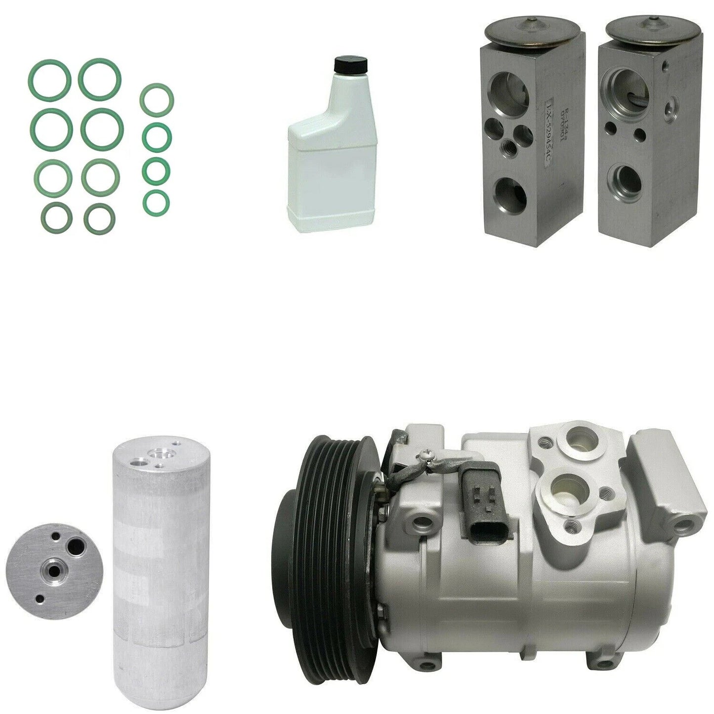 AC Compressor Kit Replacement for Toyota Hilux (2005–2015)