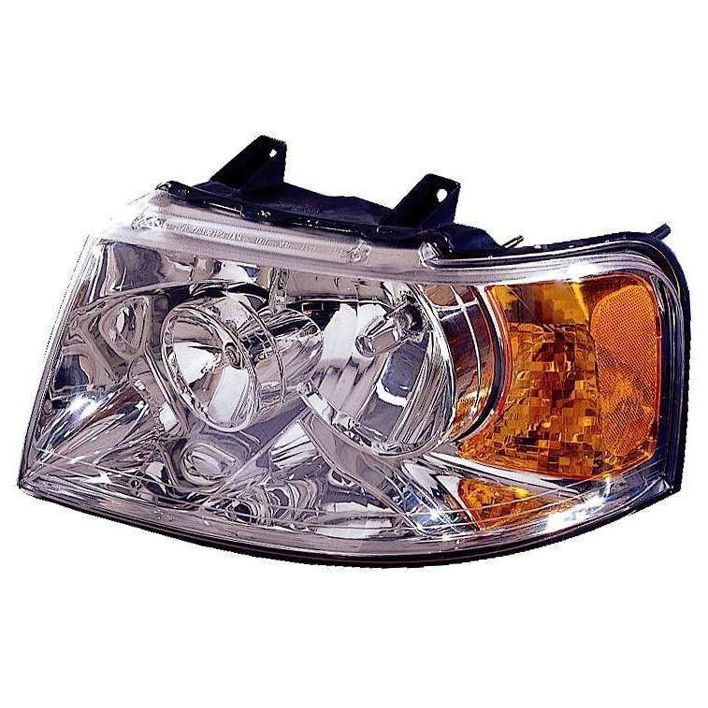 Replacement Chrome Driver Side Head Light Assembly For 2003-2006 Ford Expedition