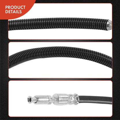 2X Rear Brake Hydraulic Hose for Chevrolet Bus (1997–2002) 2-Wheel ABS