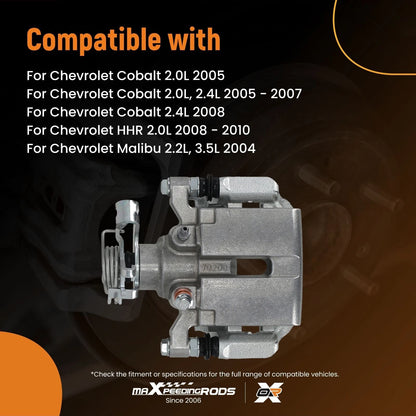 Disc Brake Caliper Rear Right for Chevrolet Malibu (2004–2012)
