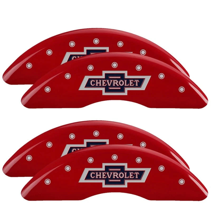 Caliper Covers Set of 4 Engraved for 2020-2024 Chevy Silverado 3500 HD