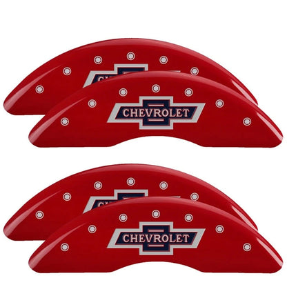 Caliper Covers Set of 4 Engraved for 2020-2024 Chevy Silverado 3500 HD